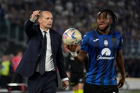 Juventus' coach Massimiliano Allegri